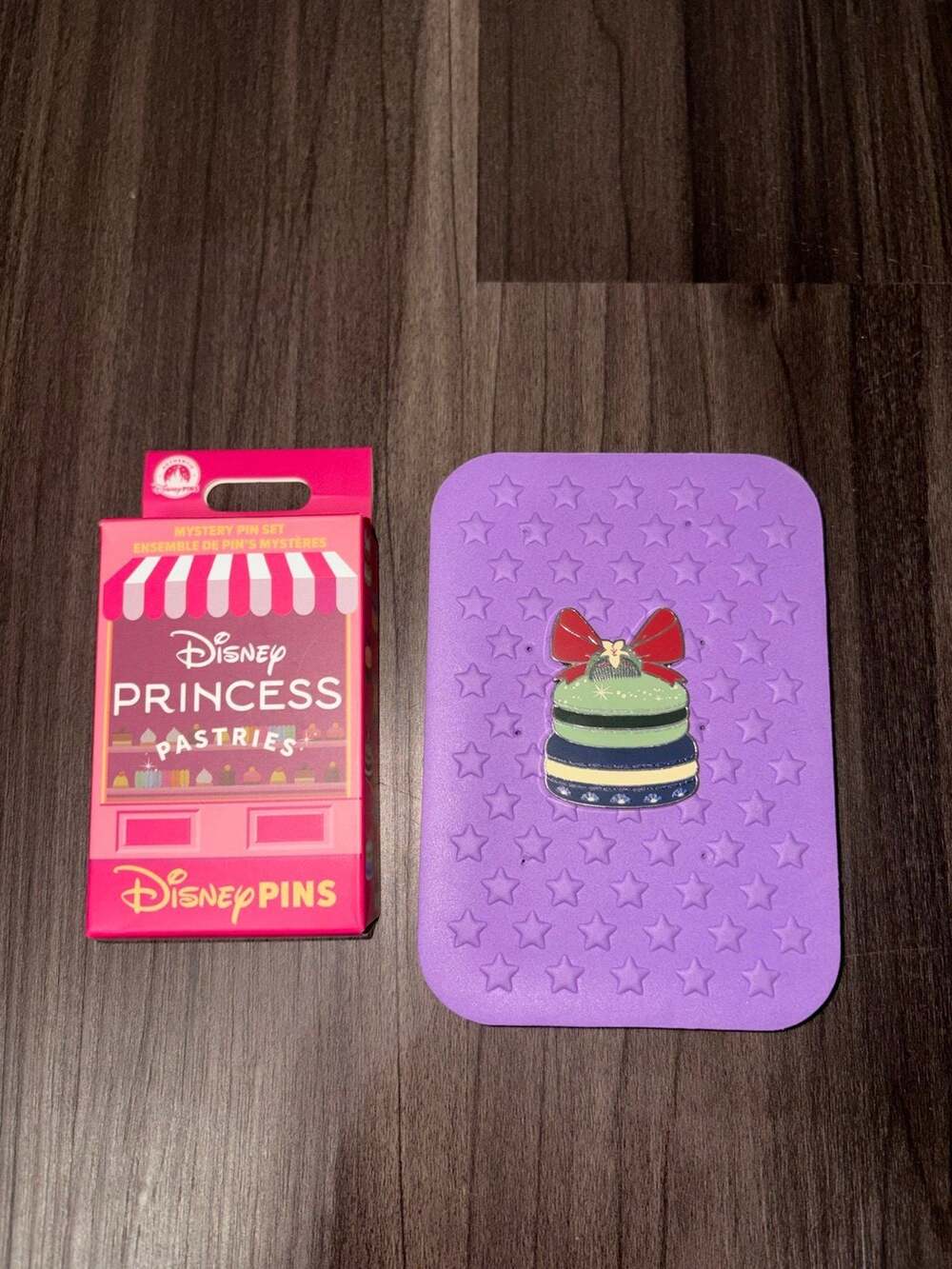 mulan princess pastries pin